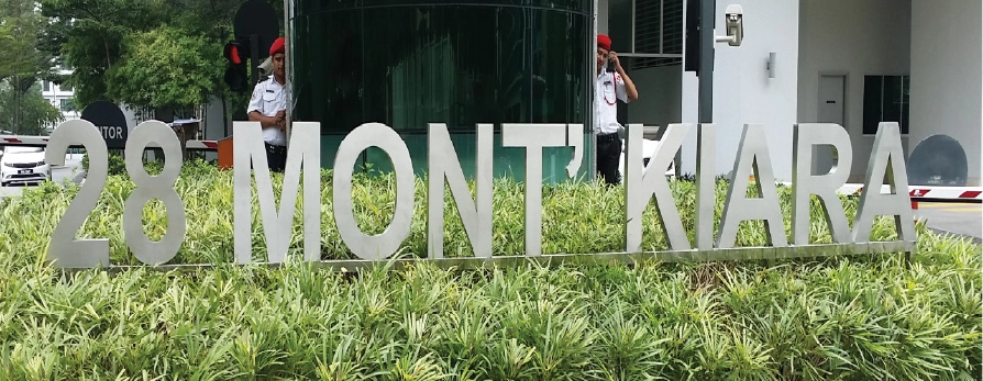 28 Mont Kiara LED Sign