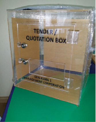 Transparent Acrylic Box