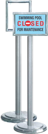 Stainless Steel Display Stand – A4/A3