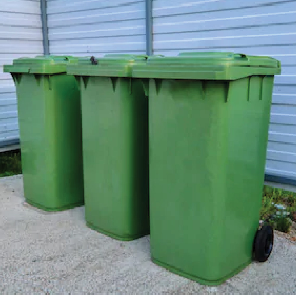 Installed Bins