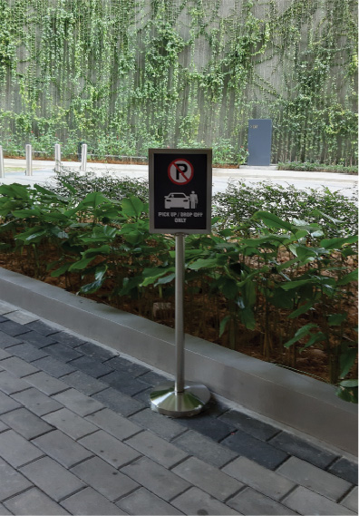 Pickup & Dropoff Standee