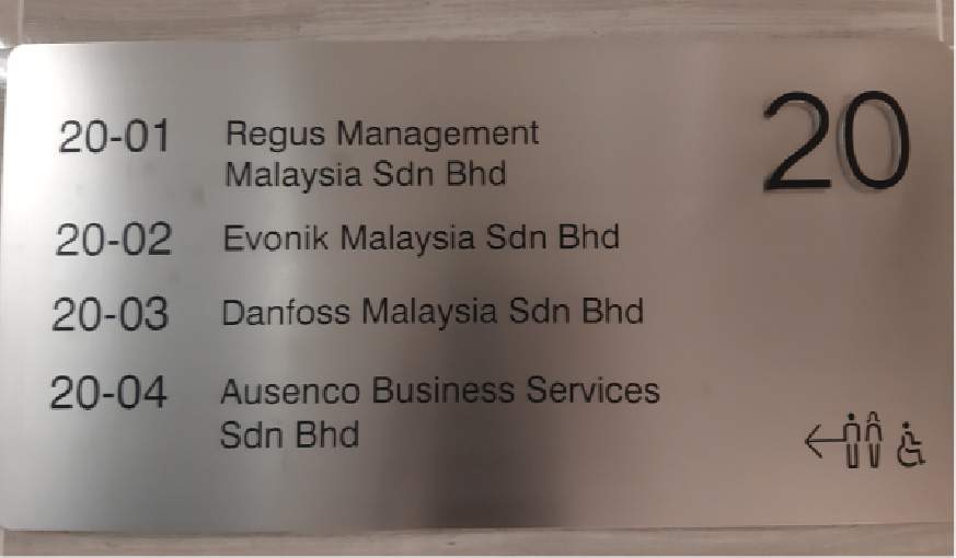 Tenant Listing Directory Board